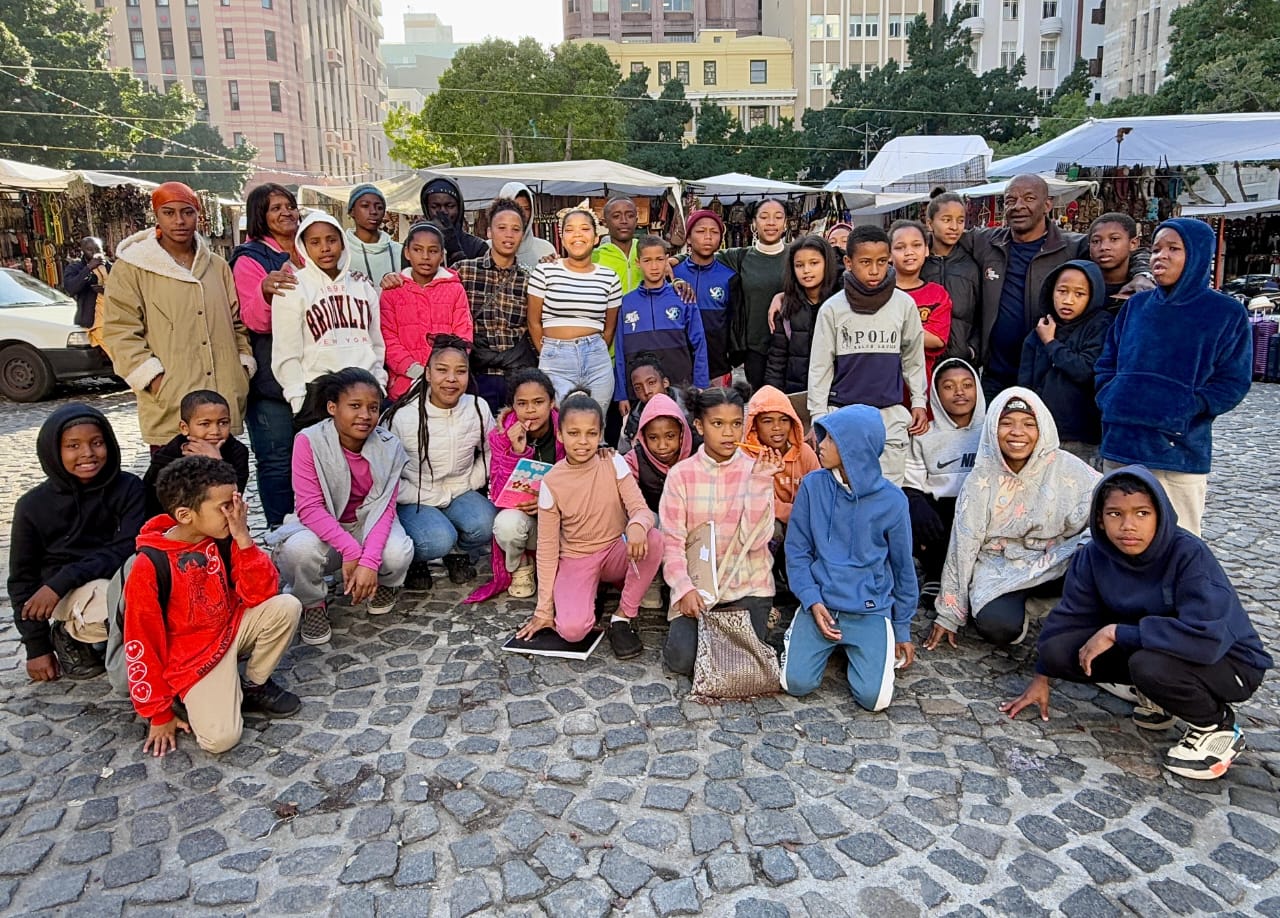 Ocean View youth enjoying a group outing